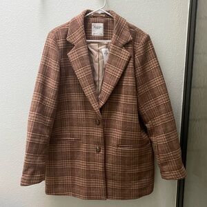 NWT Abercrombie Tailored Coat